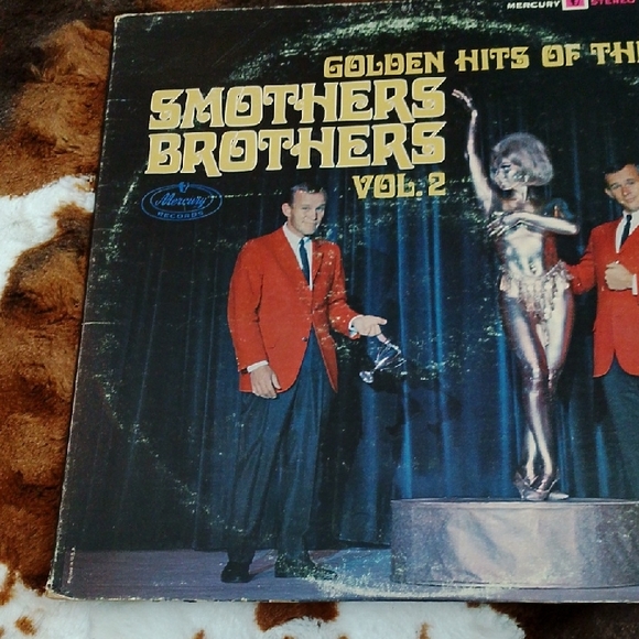Smothers Brothers Vol. 2 Vinyl Record - Red and Black - Picture 1 of 2